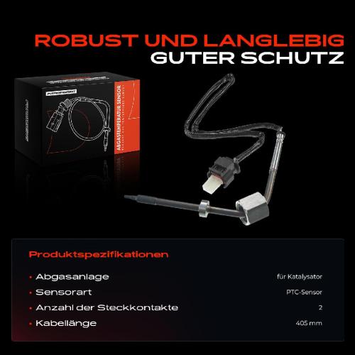 1x Abgastemperatursensor für Mercedes Benz W169 W212 X204 R231 2.0L-3.5L Bild 1x Abgastemperatursensor für Mercedes Benz W169 W212 X204 R231 2.0L-3.5L