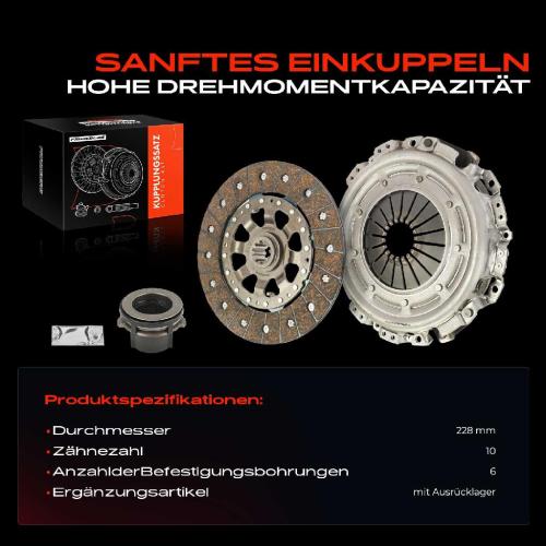 1x Kupplungssatz für BMW 3er E46 3er Compact E36 E46 3er Coupe 3er Touring Z3 Roadster E36 1.6L 1.8L 1.9L Bild 1x Kupplungssatz für BMW 3er E46 3er Compact E36 E46 3er Coupe 3er Touring Z3 Roadster E36 1.6L 1.8L 1.9L