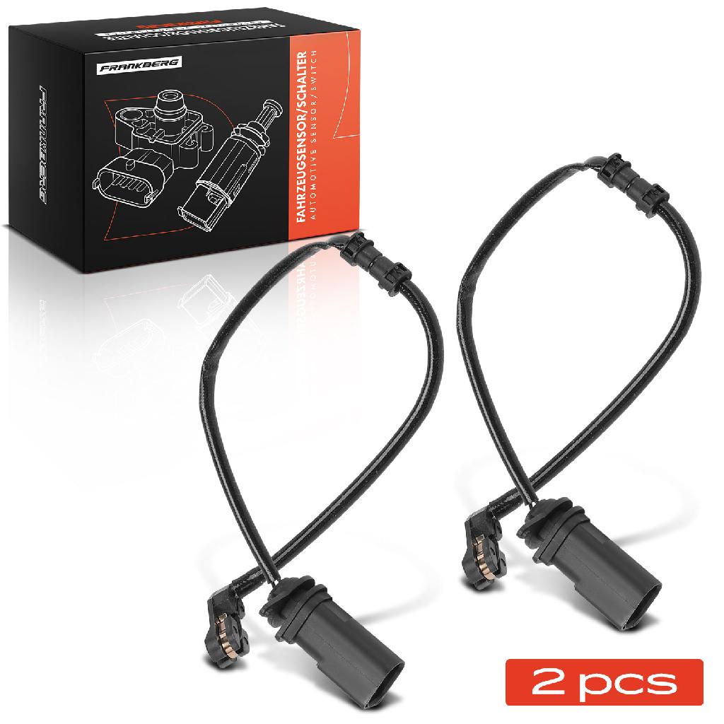 2x Warnkontakt Bremsbelagverschleiß Vorderachse für Audi A6 C7 4G2 4GC A7 4GA 4GF