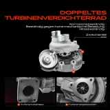 1x Abgasturbolader für VW LT 28-35 II Bus 2DB 2DE 2DK LT 28-46 II Kasten Pritsche/Fahrgestell 2DC 2DF 2DG
