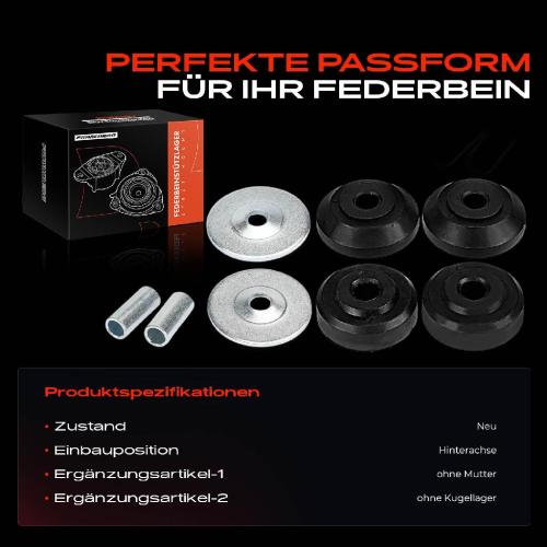 2x Domlager Federbeinstütz lager für MINI R50 R53 R56 R52 One D Cooper D Bild 2x Domlager Federbeinstütz lager für MINI R50 R53 R56 R52 One D Cooper D