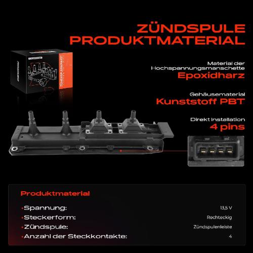 1x Zündmodul Zündspule für Citroën Evasion MPV Xantia Break XM Xsara Coupe Fiat Ulysse Lancia Zeta Bild 1x Zündmodul Zündspule für Citroën Evasion MPV Xantia Break XM Xsara Coupe Fiat Ulysse Lancia Zeta