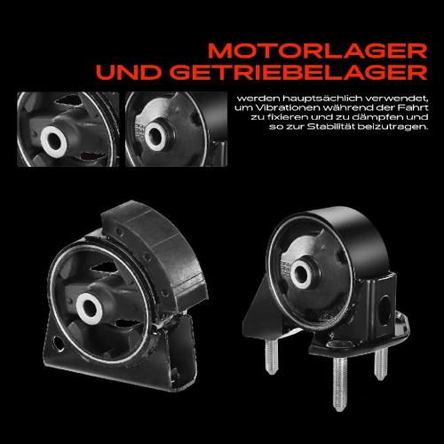 1x Getriebelagerlager Motorlager Vorne und Hinten für GEO Prizm Toyota Corolla E10 E11 1.6L 1992-1998 Bild 1x Getriebelagerlager Motorlager Vorne und Hinten für GEO Prizm Toyota Corolla E10 E11 1.6L 1992-1998