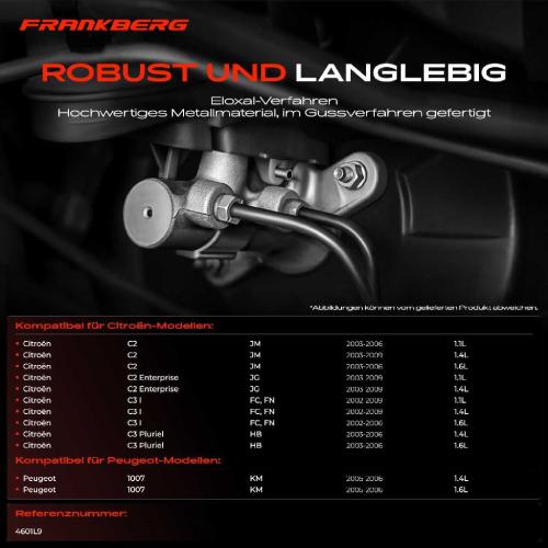 1x Hauptbremszylinder Bremszylinder für Citroën C2 JM C3 FC FN HB Peugeot 1007 KM Bild 1x Hauptbremszylinder Bremszylinder für Citroën C2 JM C3 FC FN HB Peugeot 1007 KM