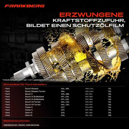 Frankberg 1x Ölpumpe für Ford Escort V AAL ABL VI ANL Fiesta III GFJ Orion III GAL Bild Frankberg 1x Ölpumpe für Ford Escort V AAL ABL VI ANL Fiesta III GFJ Orion III GAL