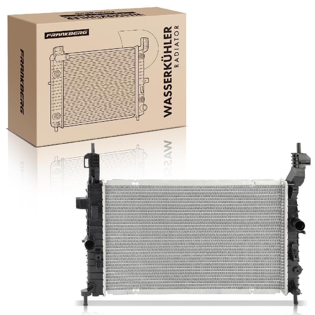 Frankberg 1x Kühler Wasserkühler Motorkühler für Opel Meriva 1.4L 1.8L 2009-2010