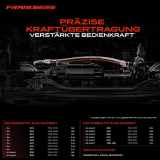 1x Seilzug Feststellbremse Hinterachse beidseitig für Audi A4 8D2 A4 Avant 8D5 A6 Avant 4B5