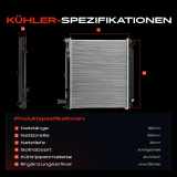 1x Kühler Wasserkühler Motorkühler für Toyota Hiace IV Kasten H1 H2 2.5L 2001-2019