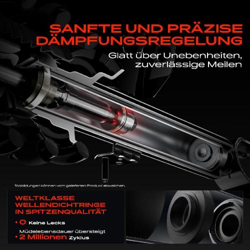 2x Stoßdämpfer Hinterachse für Opel Meriva B MPV S10 1.2L 1.4L 1.6L 1.7L 2010-2017 Bild 2x Stoßdämpfer Hinterachse für Opel Meriva B MPV S10 1.2L 1.4L 1.6L 1.7L 2010-2017