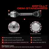 1x Antriebswelle Vorderachse für Audi A6 4B2 80 A8 Cabriolet