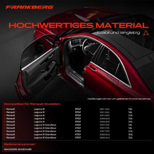 1x Türfeststeller Türfangband Türstopper Vorne für Renault Laguna III Grandtour 2.0L Bild 1x Türfeststeller Türfangband Türstopper Vorne für Renault Laguna III Grandtour 2.0L