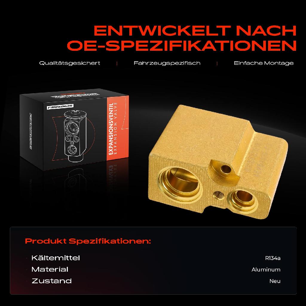 1x Expansionsventil Klimaanlage für VW T4 Mercedes-Benz W124 Opel Omega Citroën XM