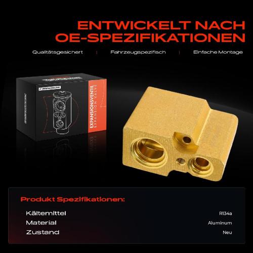 1x Expansionsventil Klimaanlage für VW T4 Mercedes-Benz W124 Opel Omega Citroën XM Bild 1x Expansionsventil Klimaanlage für VW T4 Mercedes-Benz W124 Opel Omega Citroën XM