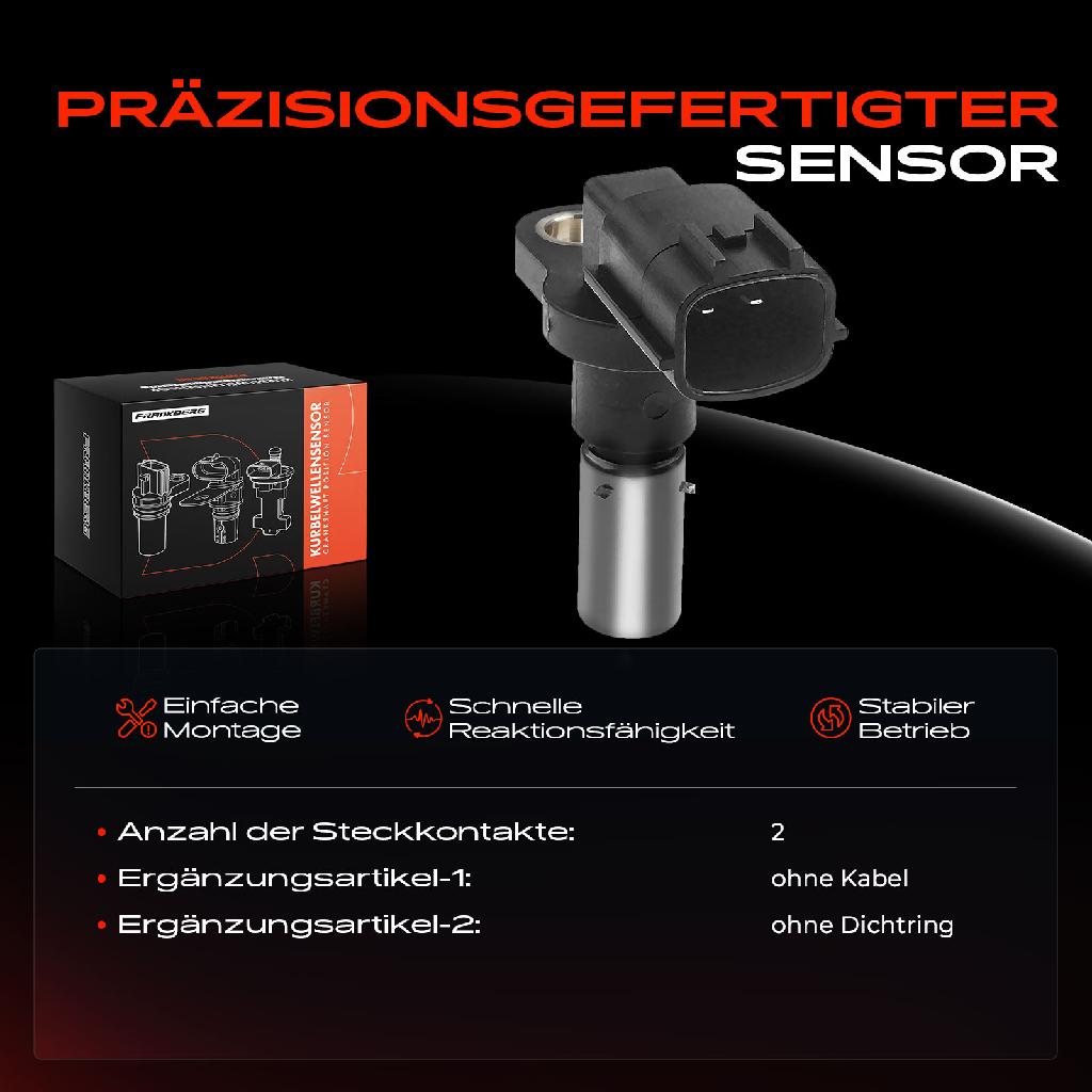 1x Kurbelwellensensor Impulsgeber für Nissan Navara Pick-up Xterra Pathfinder II
