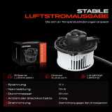 1x Gebläsemotor Innenraumgebläse für Toyota Land Cruiser 90 J9 1995-2002 2.7L 3.0L 3.4L