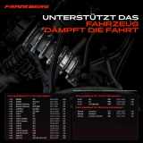 2x Fahrwerksfeder Vorderachse für Audi A3 8P VW Golf 5 1K 6 5K Plus 5M Jetta