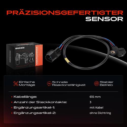 1x Kurbelwellensensor Impulsgeber für Mitsubishi Pajero II Canvas Top Pajero Sport I 3.0L 3.5L Bild 1x Kurbelwellensensor Impulsgeber für Mitsubishi Pajero II Canvas Top Pajero Sport I 3.0L 3.5L