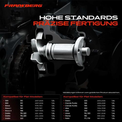 Frankberg 1x Wasserpumpe Kühlwasserpumpe für Fiat 500 Panda Punto Bravo Doblo Idea Strada Lancia Musa 1.2L 1.4L Bild Frankberg 1x Wasserpumpe Kühlwasserpumpe für Fiat 500 Panda Punto Bravo Doblo Idea Strada Lancia Musa 1.2L 1.4L