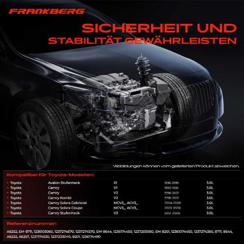 1x Motorlager Getriebelagerlager Drehmomentstützlager Vorne für Toyota Camry V1 V2 Avalon Bild 1x Motorlager Getriebelagerlager Drehmomentstützlager Vorne für Toyota Camry V1 V2 Avalon