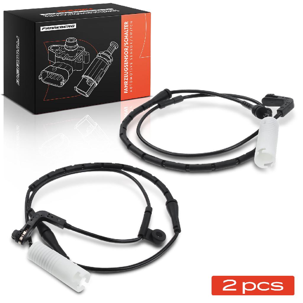 2x Warnkontakt Bremsbelagverschleiß Vorderachse für BMW 7er E65 E66 E67 3.0L 3.6L 2002-2008