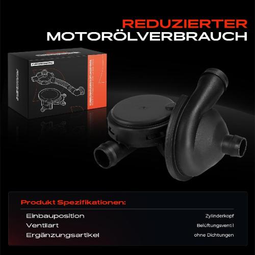 1x Ölabscheider Kurbelgehäuseentlüftung für BMW 1er E87 E81 3er E90 E91 N46 318i 2004-2012 Bild 1x Ölabscheider Kurbelgehäuseentlüftung für BMW 1er E87 E81 3er E90 E91 N46 318i 2004-2012