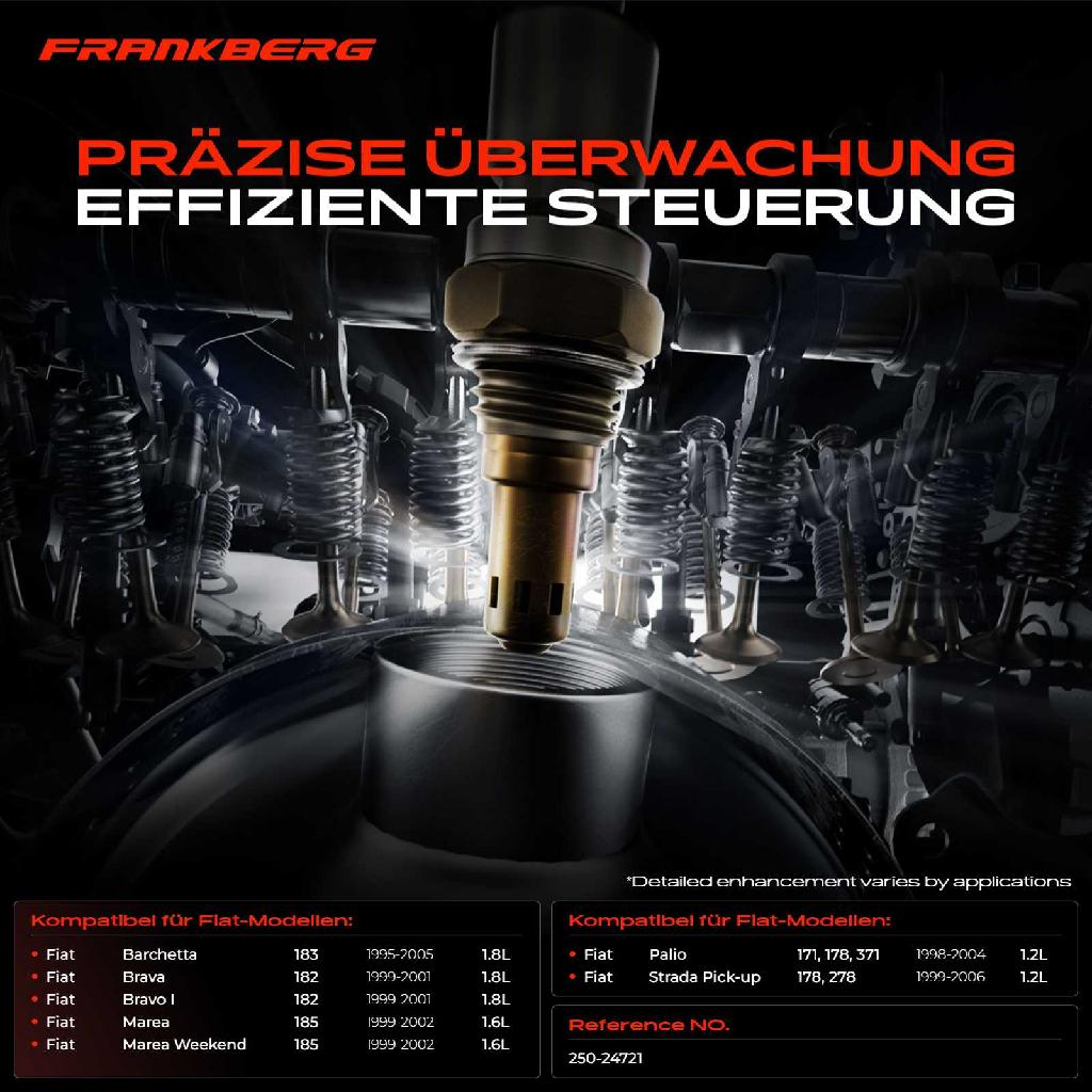 1x Lambdasonde Regelsonde Vor Katalysator für Fiat Barchetta 183 Brava Bravo 182 Marea Weekend 185