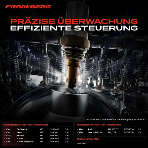 Frankberg 1x Lambdasonde Regelsonde Vor Katalysator für Fiat Barchetta 183 Brava Bravo 182 Marea Weekend 185 Bild Frankberg 1x Lambdasonde Regelsonde Vor Katalysator für Fiat Barchetta 183 Brava Bravo 182 Marea Weekend 185