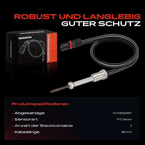 1x Abgastemperatursensor für BMW E81 120i E88 E90 E91 E92 E93 Bild 1x Abgastemperatursensor für BMW E81 120i E88 E90 E91 E92 E93