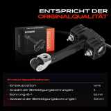 1x Türfeststeller Türfangband Türstopper Vorne für Peugeot 508 SW Kasten/Kombi I 8E 8D