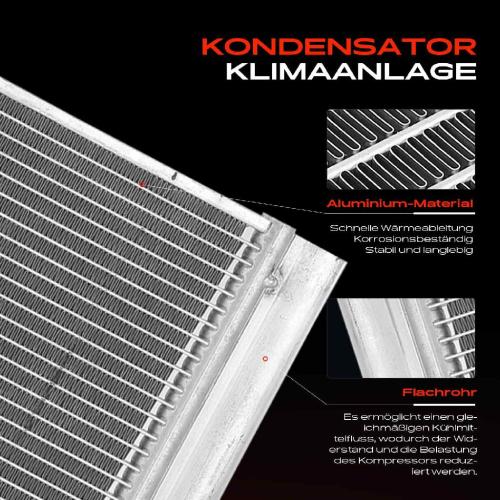 1x Kondensator Klimaanlage für Jaguar XE X760 XF JB 2.0L Bj ab 2015 Bild 1x Kondensator Klimaanlage für Jaguar XE X760 XF JB 2.0L Bj ab 2015