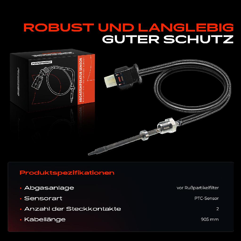 1x Abgastemperatursensor für Chrysler Jeep Mercedes Benz 2.0L-3.0L