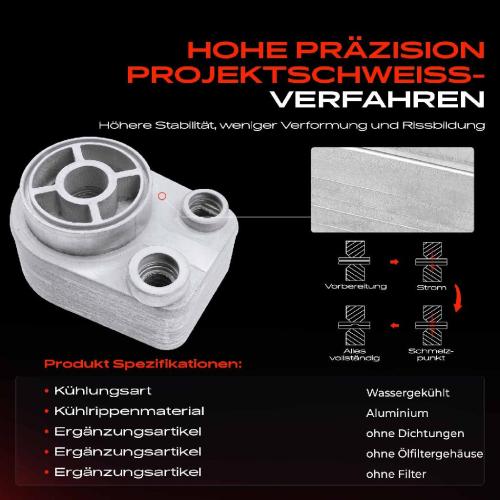 1x Ölkühler Motoröl für Renault Clio Scénic Dacia Nissan Mercedes-Benz Suzuki 1.5L Bild 1x Ölkühler Motoröl für Renault Clio Scénic Dacia Nissan Mercedes-Benz Suzuki 1.5L