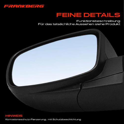 Frankberg 1x Au enspiegel Links f r Hyundai i10 PA 1.1L 1.2L 2007-2013 Bild Frankberg 1x Au enspiegel Links f r Hyundai i10 PA 1.1L 1.2L 2007-2013