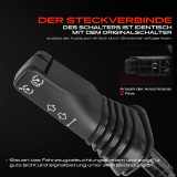 1x Kombischalter Lenkstockschalter für Opel Astra H Caravan A04 Zafira Family B A05