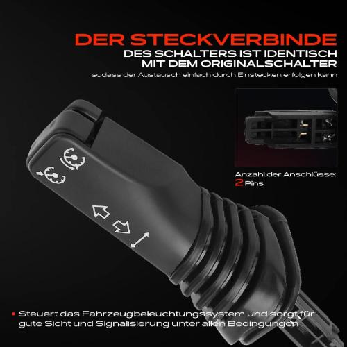 1x Kombischalter Lenkstockschalter für Opel Astra H Caravan A04 Zafira Family B A05 Bild 1x Kombischalter Lenkstockschalter für Opel Astra H Caravan A04 Zafira Family B A05