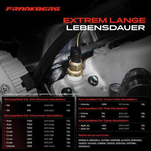 1x Öldruckschalter für Alfa Romeo 159 Fiat Stilo Opel Astra G H Corsa B C Vectra C Bild 1x Öldruckschalter für Alfa Romeo 159 Fiat Stilo Opel Astra G H Corsa B C Vectra C