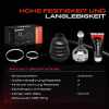 Frankberg 1x Antriebswelle Gelenksatz Vorderachse für Citroën C2 C3 Opel Movano Peugeot 206 Renault Bild Frankberg 1x Antriebswelle Gelenksatz Vorderachse für Citroën C2 C3 Opel Movano Peugeot 206 Renault
