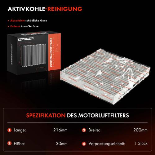1x Innenraumfilter Aktivkohle für Citroën C4 Peugeot 4008 Fiat Mitsubishi Isuzu Bild 1x Innenraumfilter Aktivkohle für Citroën C4 Peugeot 4008 Fiat Mitsubishi Isuzu