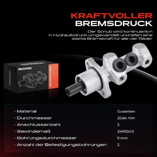 1x Hauptbremszylinder Bremszylinder für Renault Clio II BB CB SB0/1/2 Thalia I LB Bild 1x Hauptbremszylinder Bremszylinder für Renault Clio II BB CB SB0/1/2 Thalia I LB