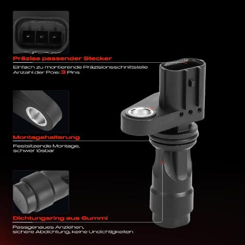 1x Kurbelwellensensor Impulsgeber für Honda CR-V II III Civic VII VIII Jazz II Stream 1.3L 2.0L Bild 1x Kurbelwellensensor Impulsgeber für Honda CR-V II III Civic VII VIII Jazz II Stream 1.3L 2.0L