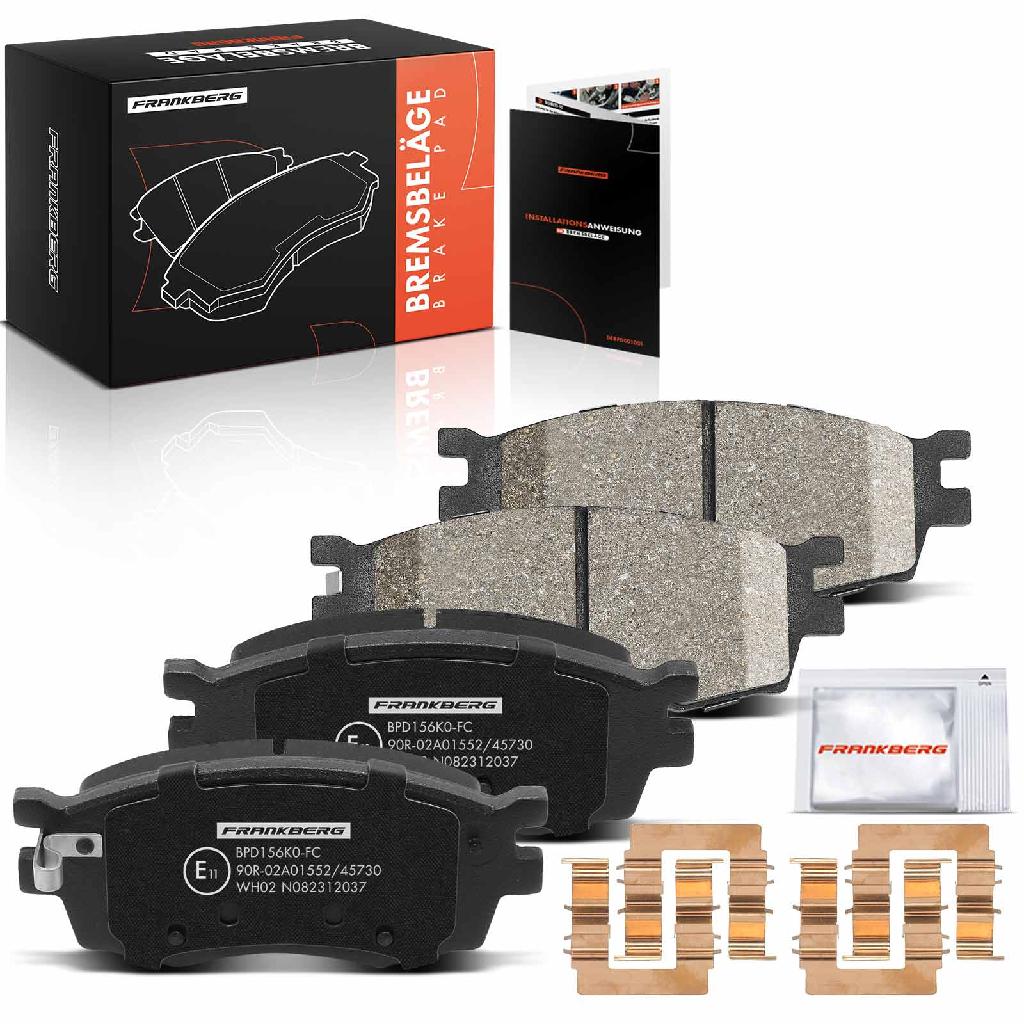 4x Bremsbeläge Vorderachse für Hyundai Accent III Stufenheck i20 KIA Rio II 2005-2015