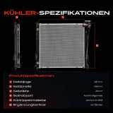 1x Kühler Wasserkühler Motorkühler für Hyundai i40 VF 1.7L Bj ab 2011