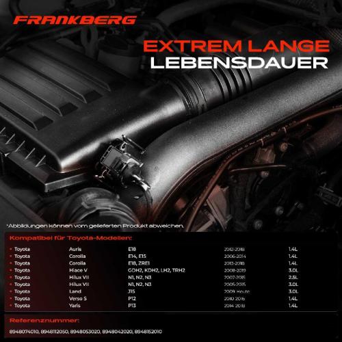 1x Abgasdrucksensor für Toyota Hilux VII N1 Verso P12 Auris Corolla Yaris Bild 1x Abgasdrucksensor für Toyota Hilux VII N1 Verso P12 Auris Corolla Yaris