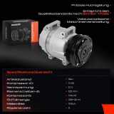 1x Klimakompressor für Chevrolet Cruze J300 Epica KL1 2.0L 2.5L 2005-2016