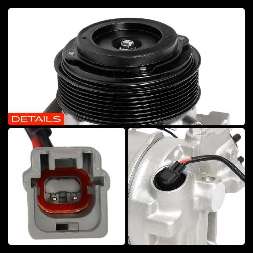 1x Klimakompressor für Renault Megane CC EZ0/1 Grand Scénic III JZ0/1 1.2L-1.6L 2011-2016 Bild 1x Klimakompressor für Renault Megane CC EZ0/1 Grand Scénic III JZ0/1 1.2L-1.6L 2011-2016