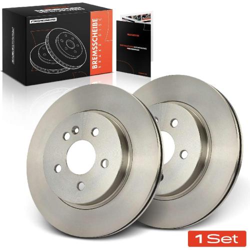 2x Bremsscheiben Vorderachse für Mercedes-Benz M-Klasse W163 2.3L 2.7L 3.2L 1998-2000 Bild 2x Bremsscheiben Vorderachse für Mercedes-Benz M-Klasse W163 2.3L 2.7L 3.2L 1998-2000