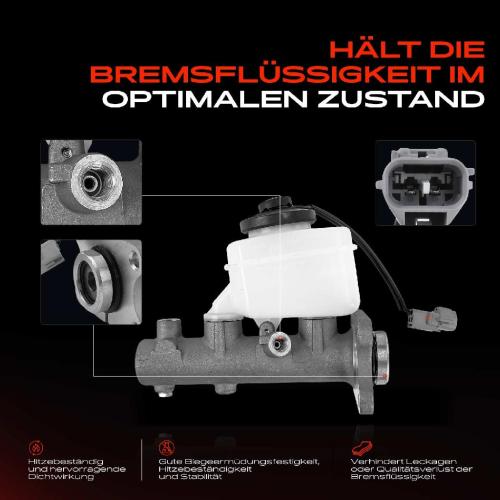 1x Hauptbremszylinder Bremszylinder für Toyota Corolla Verso Land Cruiser 80 Previa Bild 1x Hauptbremszylinder Bremszylinder für Toyota Corolla Verso Land Cruiser 80 Previa
