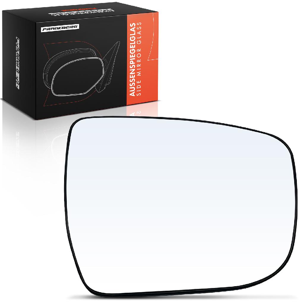 1x Spiegelglas Außenspiegel rechts für Nissan Qashqai II SUV Juke X-Trail