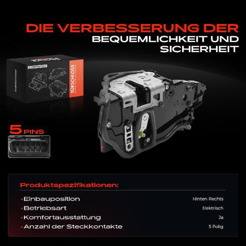 1x Türschloss Hinten Rechts für BMW 1er 3 Touring Van 3er X1 1.5L 2.0L 3.0L 1.6L Bj ab 2018 Bild 1x Türschloss Hinten Rechts für BMW 1er 3 Touring Van 3er X1 1.5L 2.0L 3.0L 1.6L Bj ab 2018