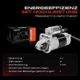 1x Anlasser Starter für Jeep Cherokee KJ 2.5L 2001-2008